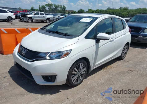 2017 Honda Fit Ex z USA, uszkodzony, nr VIN 3HGGK5G74HM711347